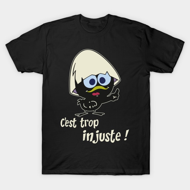 C'est Trop Injuste T-Shirt by Virhayune